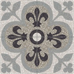 Decorado D_Segni de Marazzi en Scaglie Tappeto 15, acabado natural, formato 20x20 cm
