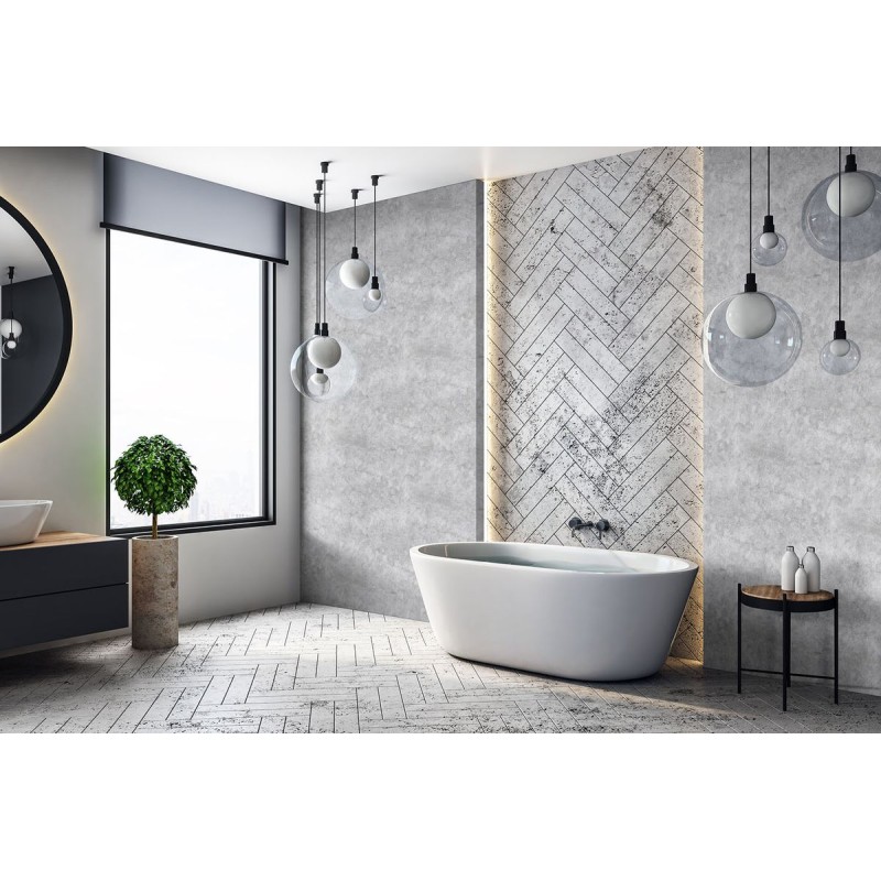 REVESTIMIENTO SPC CEMENT GRIS