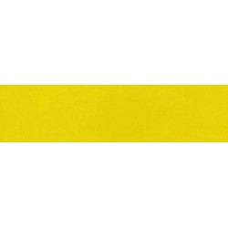 Revestimiento cerámico Liso de Ribesalbes en color Amarillo, acabado brillo, formato 10x40 cm