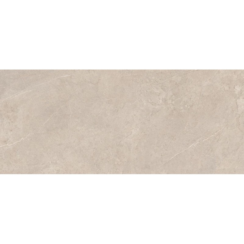Lámina porcelánica Lithos de TAU ceràmica en color Pearl, acabado texturizado, formato 120x280 cm