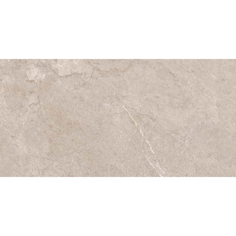 Porcelánico Lithos de TAU ceràmica en color Pearl, acabado texturizado, formato 60x120 cm
