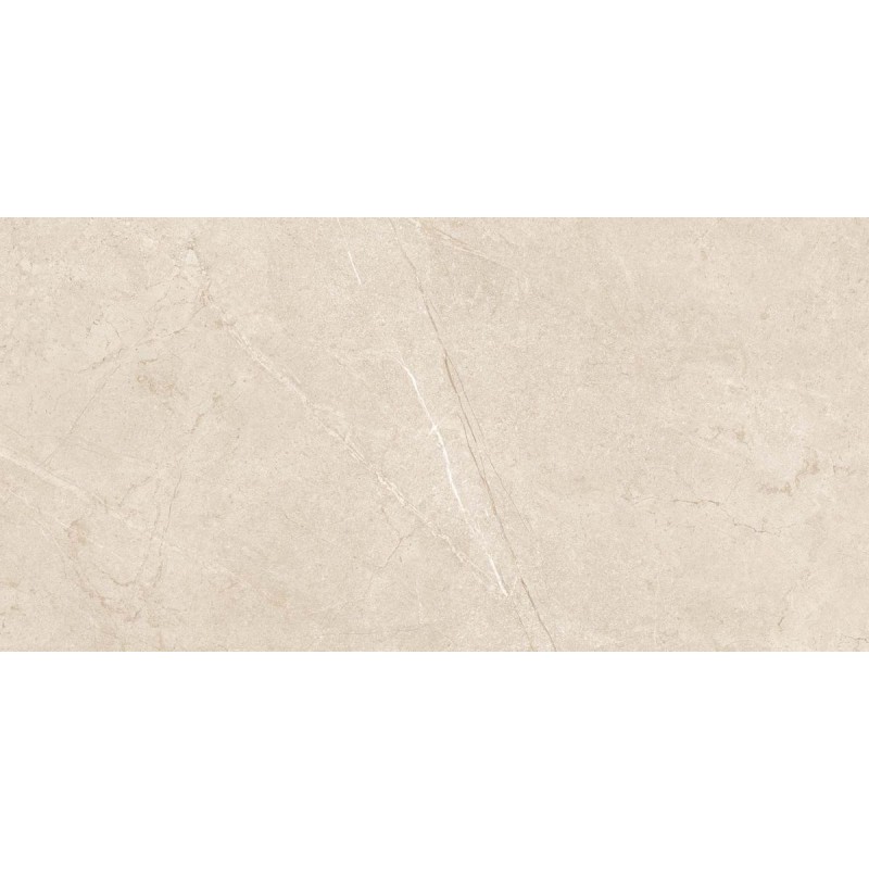 Porcelánico Lithos de TAU ceràmica en color Linen, acabado polisoft semi-pulido, formato 60x120 cm