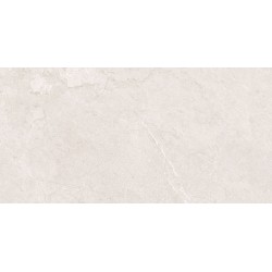 Porcelánico Lithos de TAU ceràmica en color White, acabado antideslizante Softgrip, formato 60x120 cm