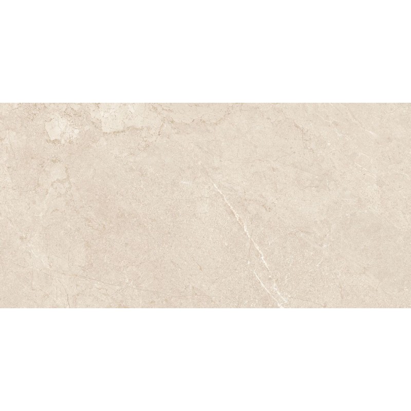 Porcelánico Lithos de TAU ceràmica en color Linen, acabado antideslizante Softgrip, formato 60x120 cm