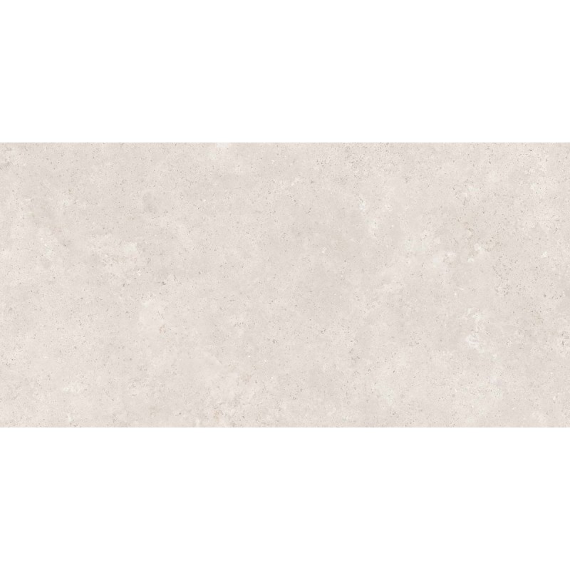Porcelánico Campaspero de TAU ceràmica en color White, acabado texturizado, formato 60x120 cm