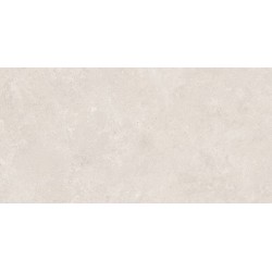 Porcelánico Campaspero de TAU ceràmica en color White, acabado antideslizante Softgrip, formato 60x120 cm