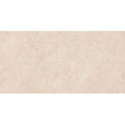 Porcelánico Campaspero de TAU ceràmica en color Linen, acabado antideslizante Softgrip, formato 60x120 cm