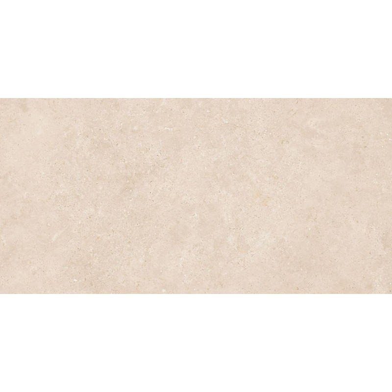 Porcelánico Campaspero de TAU ceràmica en color Linen, acabado antideslizante Softgrip, formato 60x120 cm