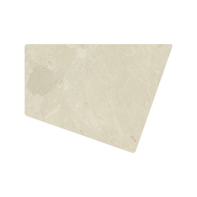 Porcelánico Sicilia Trapezio de Vives en color Blanco, acabado mate, pieza trapezoidal de 56,75x77 cm