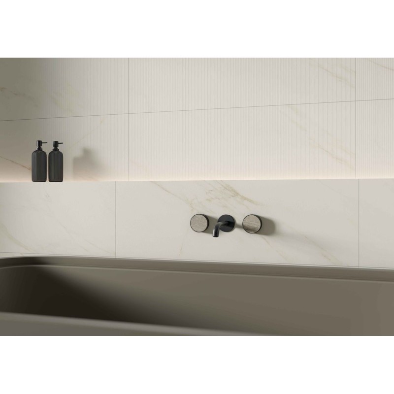 LUCCA WALL RLV WHITE MAT 30X90 RECTIFICADO