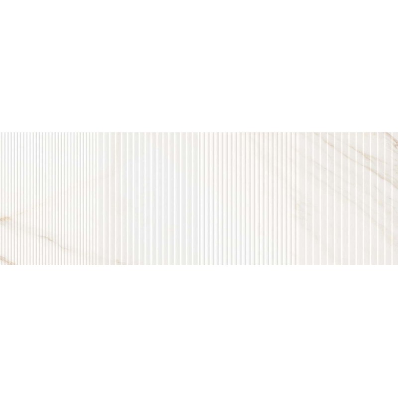 LUCCA WALL RLV WHITE MAT 30X90 RECTIFICADO