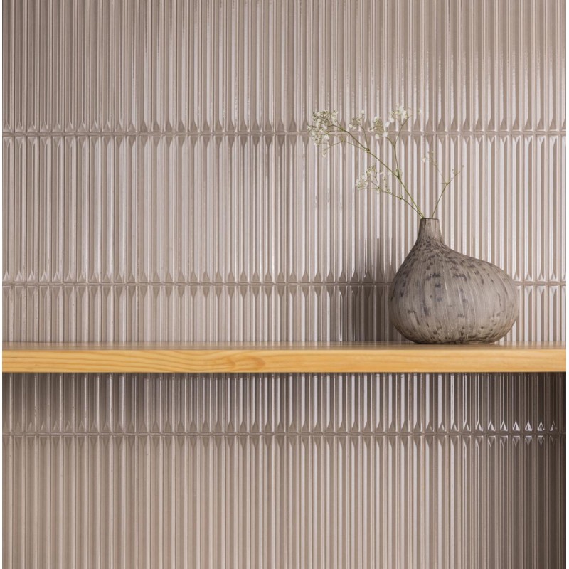 PULSE TAUPE BRILLO 20X20