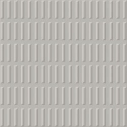 Porcelánico Relief de Harmony en color Pearl, acabado mate, formato 14,6x14,6 cm con relieve de listones verticales largos