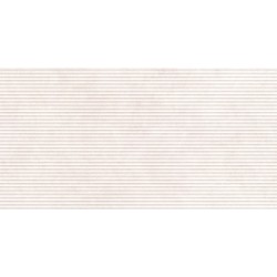 Revestimiento Omni Canale de Peronda en color Sand, acabado natural, con relieve acanalado fino en formato 60x120 cm