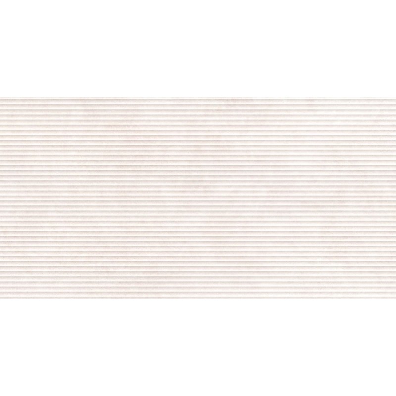 Revestimiento Omni Canale de Peronda en color Sand, acabado natural, con relieve acanalado fino en formato 60x120 cm