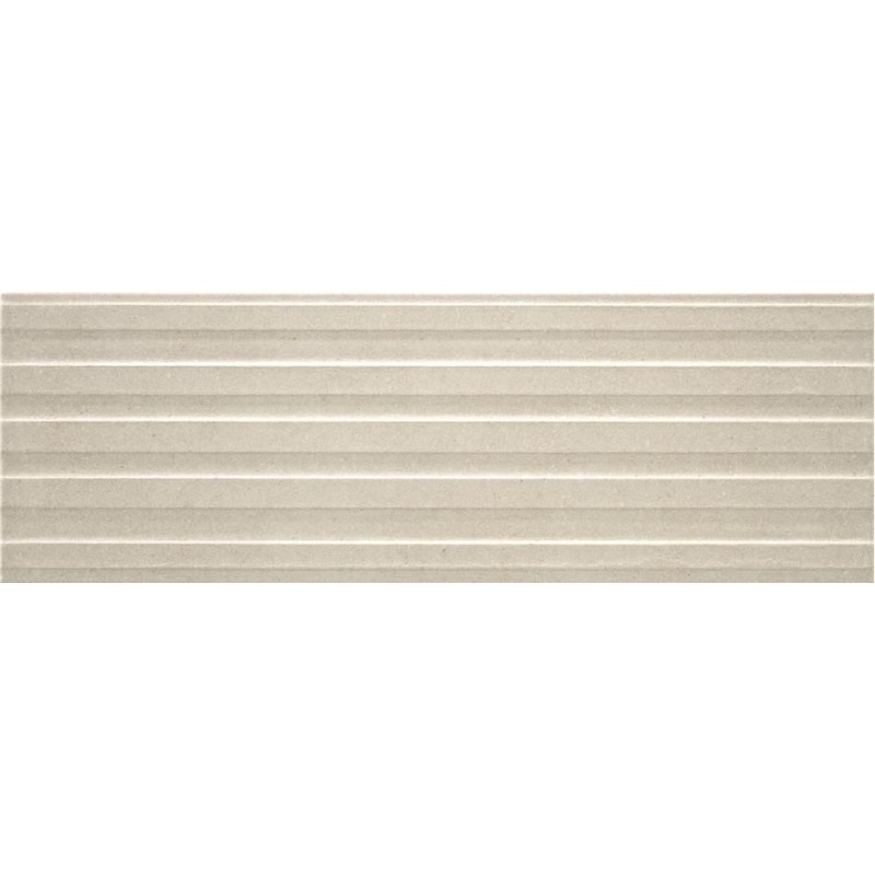 Decorado con relieve Madison Spring de Keratile en color Grey, acabado mate, formato 25x75 cm