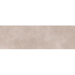 Revestimiento cerámico Q Tex de Durstone en color Terra, acabado mate, tono tierra rosado de efecto cemento, formato 31x98 cm