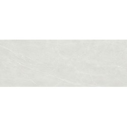 Lámina porcelánica Kala Decor de Museum en color Cloud, acabado Strata con relieve decorativo, formato 100x275 cm