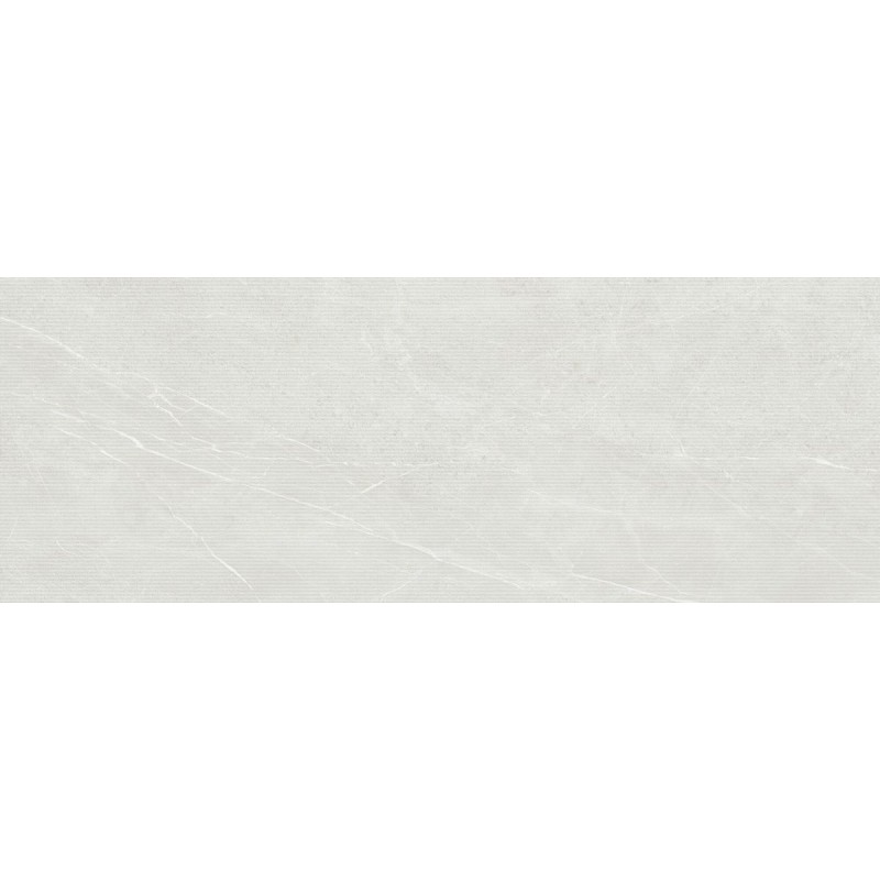 Lámina porcelánica Kala Decor de Museum en color Cloud, acabado Strata con relieve decorativo, formato 100x275 cm