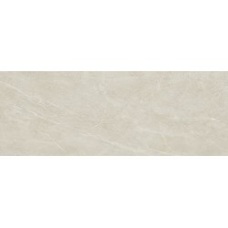 Lámina porcelánica Kala Decor de Museum en color Sand, acabado Strata con relieve decorativo, formato 100x275 cm