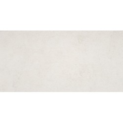 Porcelánico Rhein de Alaplana en color White, acabado mate, formato 60x120 cm con clase de deslizamiento R-10