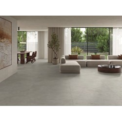 Porcelánico Rhein de Alaplana en color Pearl, acabado lapado mate, formato 60x120 cm