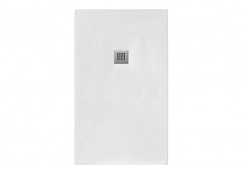 Plato de ducha Mineral Nature Blanco 160x70- FERROLAN