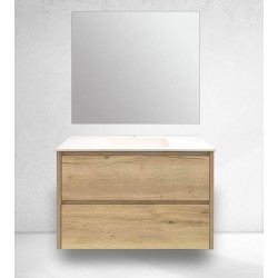 Mueble de baño Ona de 100x45cm en color Mel- FERROLAN