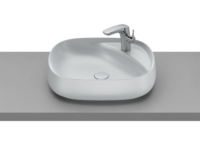 Lavabo de color Gris perla de Roca Sanitarios