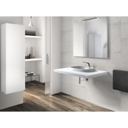 Lavabo de color Gris perla de Roca Sanitarios