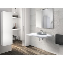 Lavabo de color Gris perla de Roca Sanitarios
