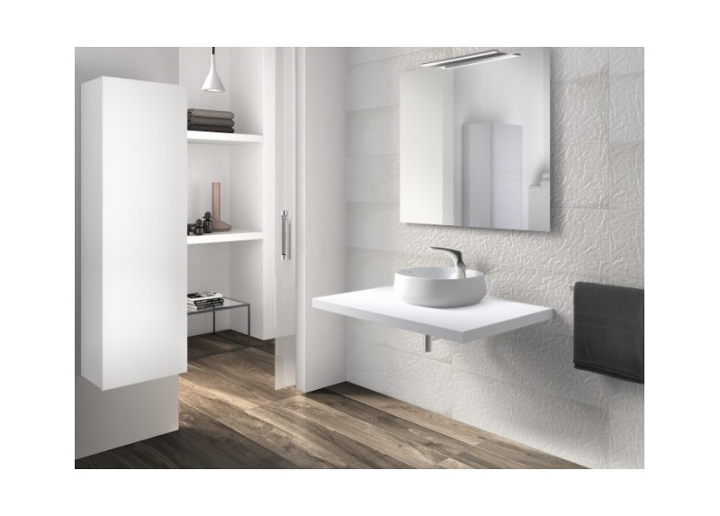 LAVABO BEYOND BLANCO BRILLO 45,5X45,5X16