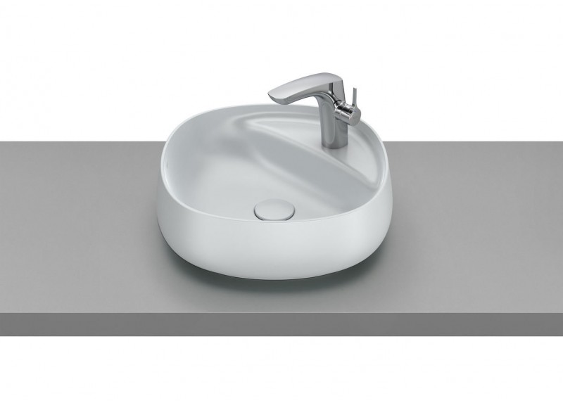 Lavabo de color Gris perla de Roca Sanitarios