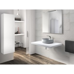Lavabo de color Gris perla de Roca Sanitarios