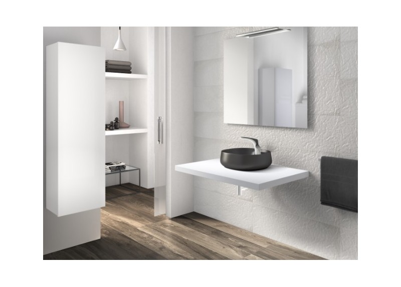 LAVABO BEYOND ONIX MATE 45,5X45,5X16