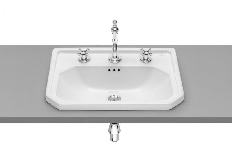 Lavabo de color Blanco de Roca Sanitarios