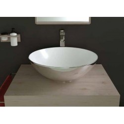 Lavabo de color Plata,blanco de Art&Bath