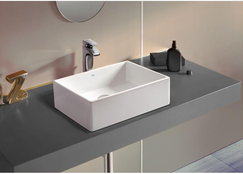 LAVABO SOFIA BLANCO BRILLO 46,5X41,6X14,5