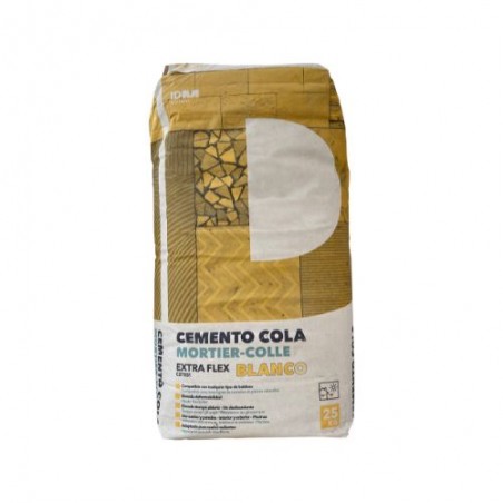 Cemento Cola Flexible Blanco - FERROLAN