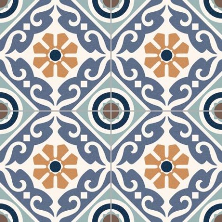 Azulejo efecto Hidráulico Musa de Gaya Fores para Baño,cocina,residencial,decoración,comercio