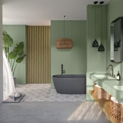 ▷ Encimera Silestone Sunlit Days Posidonia Green