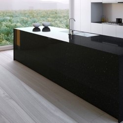 ▷ Encimera Silestone Stellar Negro