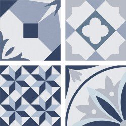 Azulejo efecto Hidráulico Lumier de Gaya Fores para Baño,cocina,residencial,decoración,comercio