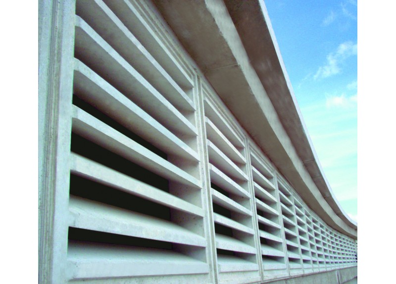 Persiana Hormigon 40X20 Blanca