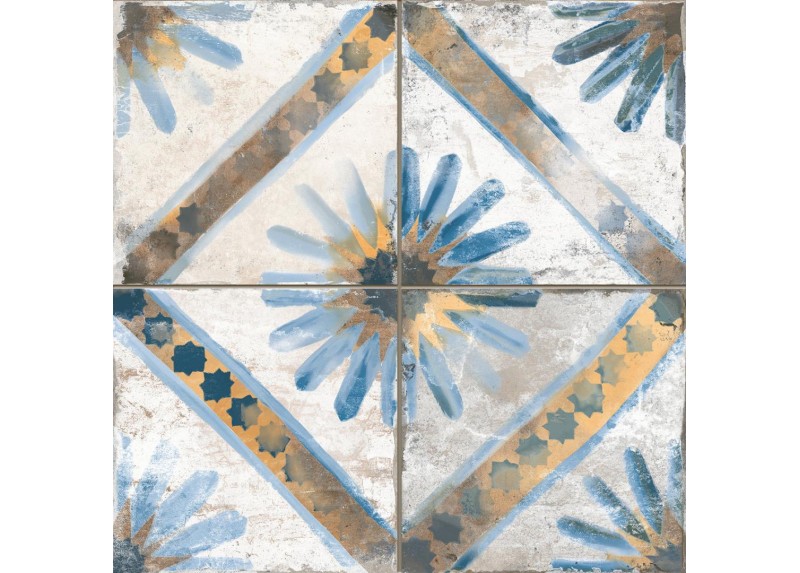Azulejo efecto Hidráulico FS Marrakech de Peronda para Baño,Cocina,Residencial,Decoración,Comercio