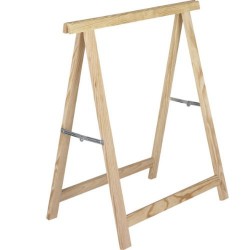 caballetes madera Pino Sin Barnizar 75x75 CM