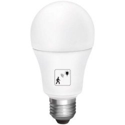 BOMBILLA LED SENSOR PRESENCIA 10 W FRÍA