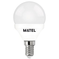 BOMBILLA LED ESFÉRICA E14 5...