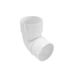 FIRST CODO 87º PVC D-80 BLANCO