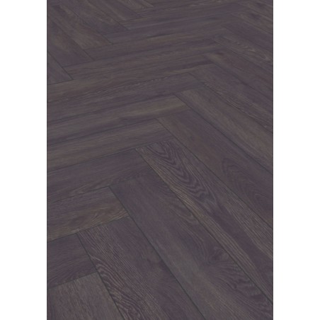 Herringbone Elba Oak Black D6010